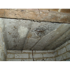 what does asbestos wall insulation look like