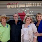 Asbestos Awareness Month 2015 - Brisbane Don and Julie Sager with Don Burke OAM and Hetty Johnston