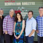 Don Burke OAM, John Jarratt, Serafina Salucci, Scott McGregor and Barry Du Bois 1 - Asbestos Awareness Ambassadors & Serafina Sulucci 988