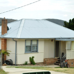 Traditional Fibro Home with brick foundation. Traditional Fibro Home with brick foundation.