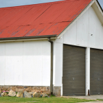 Fibro garage / shed. Fibro garage / shed.