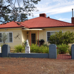 Classic Fibro Home and garage. Classic Fibro Home and garage.
