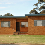 Post War Brick Flats - asbestos may be found under eaves, in bathrooms, laundries, kitchens and under flooring (carpet underlay, vinyl tiles or sheeting, wall and floor tiles), roofing and electrical power boxes etc. Post War Brick Flats - asbestos may be found under eaves, in bathrooms, laundries, kitchens and under flooring (carpet underlay, vinyl tiles or sheeting, wall and floor tiles), roofing and electrical power boxes etc.