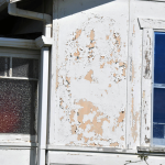 Peeling paint can expose fibro to the elements. It is important to protect the fibro surface, paint over it and don’t sand or water blast the peeling paint. If you are unsure how to look after it, consult a professional. AAG-HAZ-05