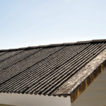 Asbestos ridge capping and guttering. AAG-Prod-Loc03