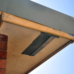Asbestos can be located under eaves - on brick, fibro and weatherboard homes. AAG-Prod-Loc08