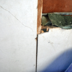 Fibro walls in laundries. AAG-Prod-Loc18