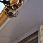 Asbestos can be located under eaves - on brick, fibro and weatherboard homes AAG-Prod-Loc41