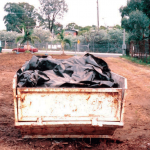 Skip filled with asbestos. Photo courtesy of The Office of Environment and Heritage AAG-Removal-08