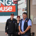 Betty with Alice Springs Town Council Dpty Mayor Jamie de Brenni