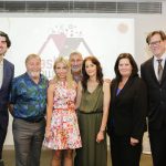 Dr Anthony Linton, Mayor Greg Cummings, Cherie Barber, Serafina Salucci, Anita Anderson and Peter Dunphy at the Sydney Launch of Asbestos Products Database & Asbestos In The Home Video