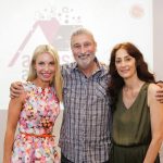 Cherie Barber, Don Burke and Serafina Salucci at the Sydney Launch of Asbestos Products Database & Asbestos In The Home Video