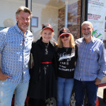 Ambassador Barry Du Bois, Alice Collins, Clare Collins and Ambassador Don Burke OAM