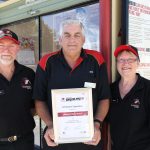 Geoff Wicks, Albury City Councillor Hank Van De Ven IMG_0524