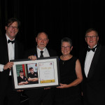 2014 SafeWork Awards - Peter Dunphy, Geoff and Karen Wicks and John Watson