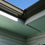 Molded ACM cladding on walls and ACM eaves