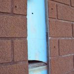 Fake brick cladding made from ACM