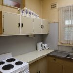 ACM walls, tilux splashback, ACM under flooring and under the sink