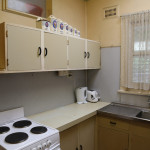 ACM walls, tilux splashback, ACM under flooring and under the sink