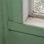 Moulded asbestos cement architrave